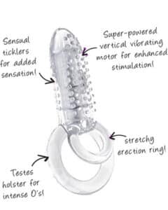 Get Doubleo 8 Vibrating Cock Ringtoday for $29.95 at Loveplay.nz