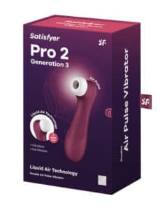 Get Satisfyer Pro 2 Generation 3today for 149.95 at Loveplay.nz